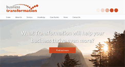 Desktop Screenshot of businesstransform.co.uk